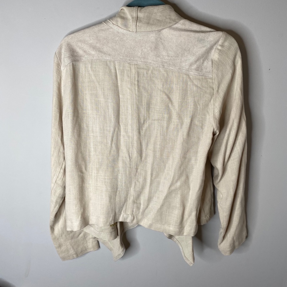 Mystree • Sz M Cream Cardigan - Picture 6 of 6